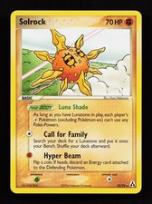 Solrock 25/92 Rare Legend Maker Pokémon Card on eBay