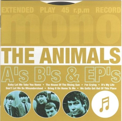 The Animals - A's B's and EP's (CD, Compilation) - NM/NM