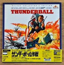 Thunderball Deluxe Collector's Edition Laserdisc 3 disc JAPAN LD BOX set