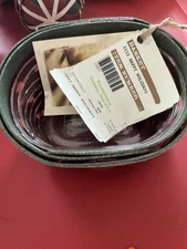 Longaberger 2012 Happy Holidays Basket and Protector w/Tags 12467