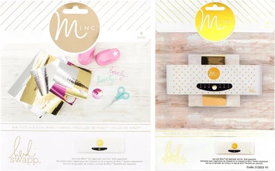 Heidi Swapp - Mini Minc - Transfer Folders & Toner Sheets - 6 Inch Foiling Ma...