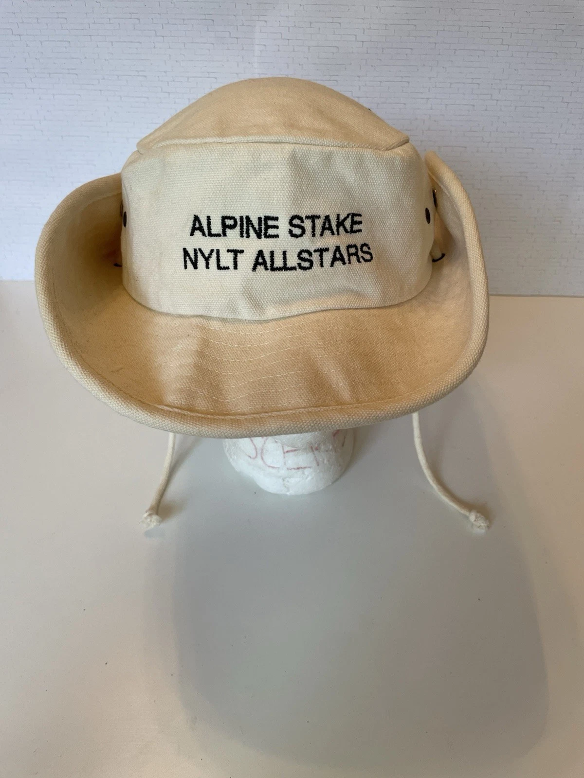 Port Authority Men's Outdoor WideBrim Hat One Size NYLT Tan Adjustable Snap Brim