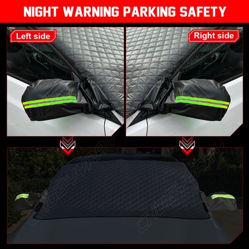Upgrade Winter Magnetic Car Front Windshield Cover Protector For Tesla Model 3 - Picture 9 of 12