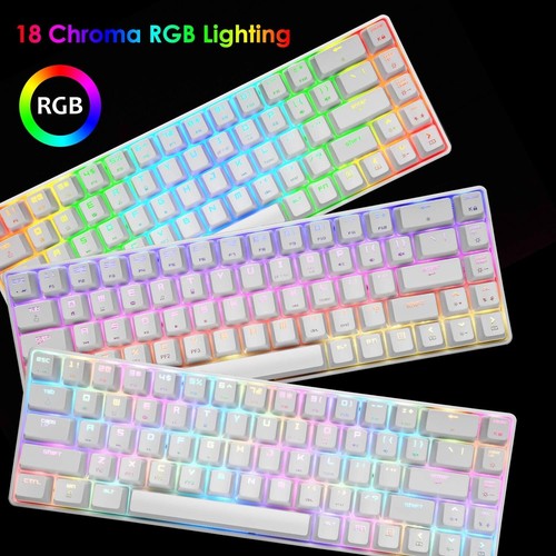 MAGIC REFINER MK14 60% Tastiera da Gioco Meccanica Cablata, RGB Retroilluminata per PC MAC - Foto 14 di 20