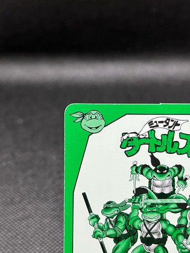 MUTANT TURTLES No.24 Takara Vintage Rare 1994 Japan CCG Authentic Card - Bild 7 von 10