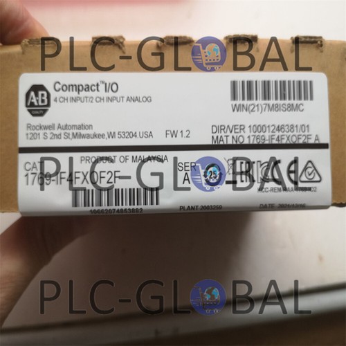 1769-IF4FXOF2F NEW Sealed A-B 1769-IF4FXOF2F