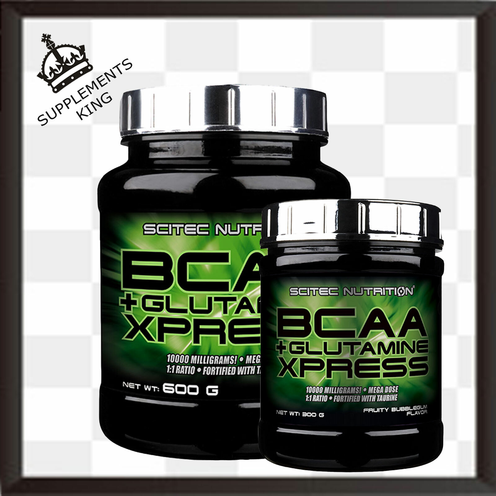 SCITEC NUTRITION BCAA + GLUTAMINE XPRESS 300g / 600g Amino Acid Formula ...