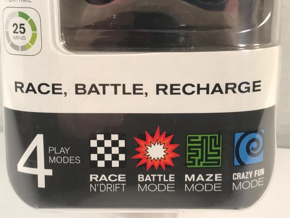 Brookstone Carbot Micro Robótico AZUL Coche de Carreras Coche de Juguete, con Aplicación de Conducción Gratuita+,NUEVO Foto 3 de 4