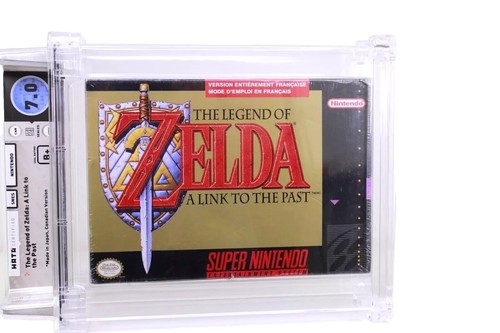 Adesivo Sostitutivo In Vinile Per Cartuccia Gioco Game Boy Advance - The Legend Of Zelda: A Link To The Past / 4 Swords