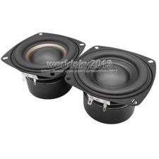 1x 4" inch 4/6/8Ohm 40W HIFI Supper Bass Audio Speaker Subwoofer Loudspeaker
