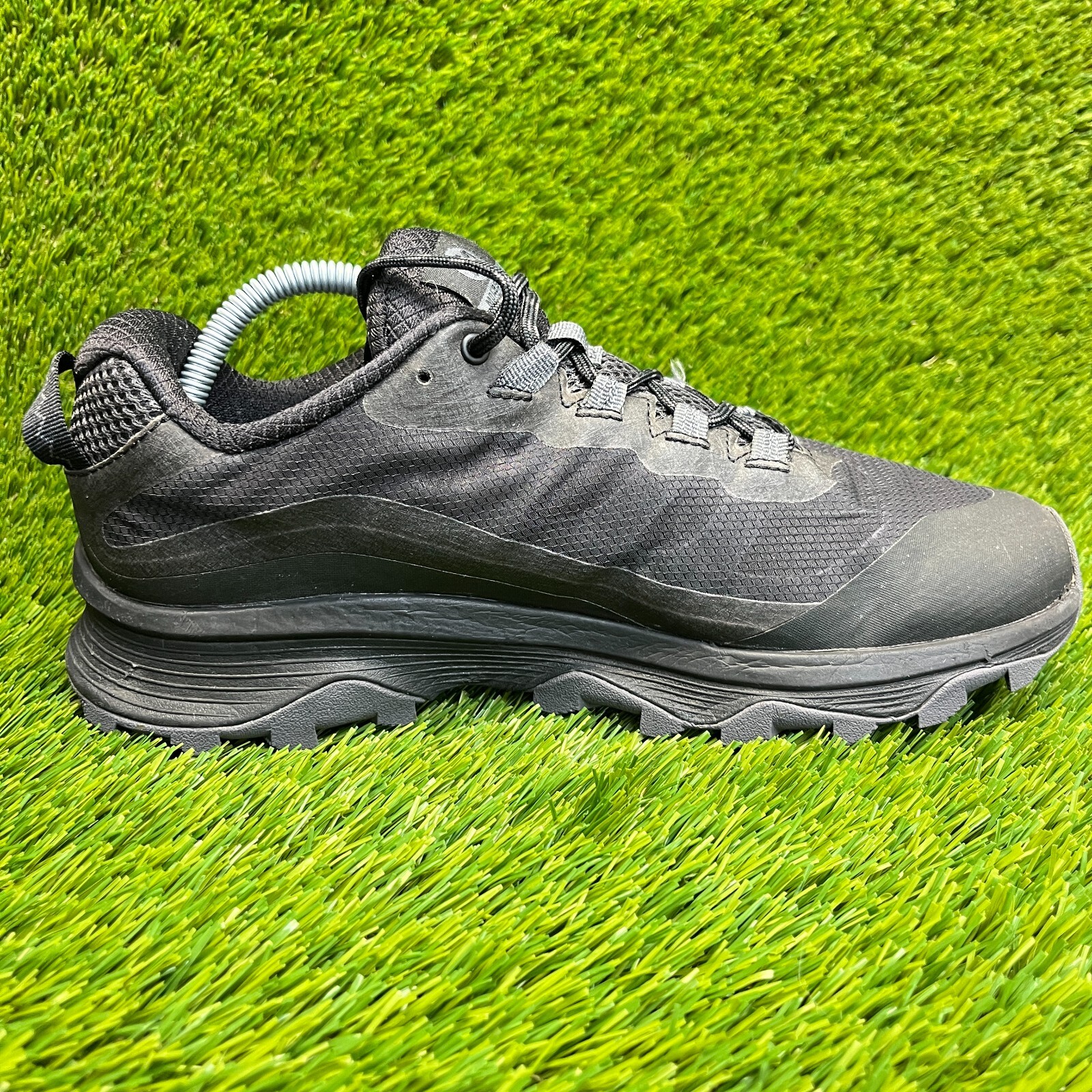 Scarpe da ginnastica Merrell Moab Speed da uomo taglia 8 5 nere grigie trail running escursionismo