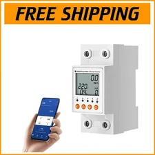 Compact WiFi Energy Meter with Circuit Breaker for Efficient Home Management