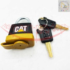 Padlock W/Keys For Caterpillar CAT E307 E308 E312 E320 Excavator Key Lock 5P8500