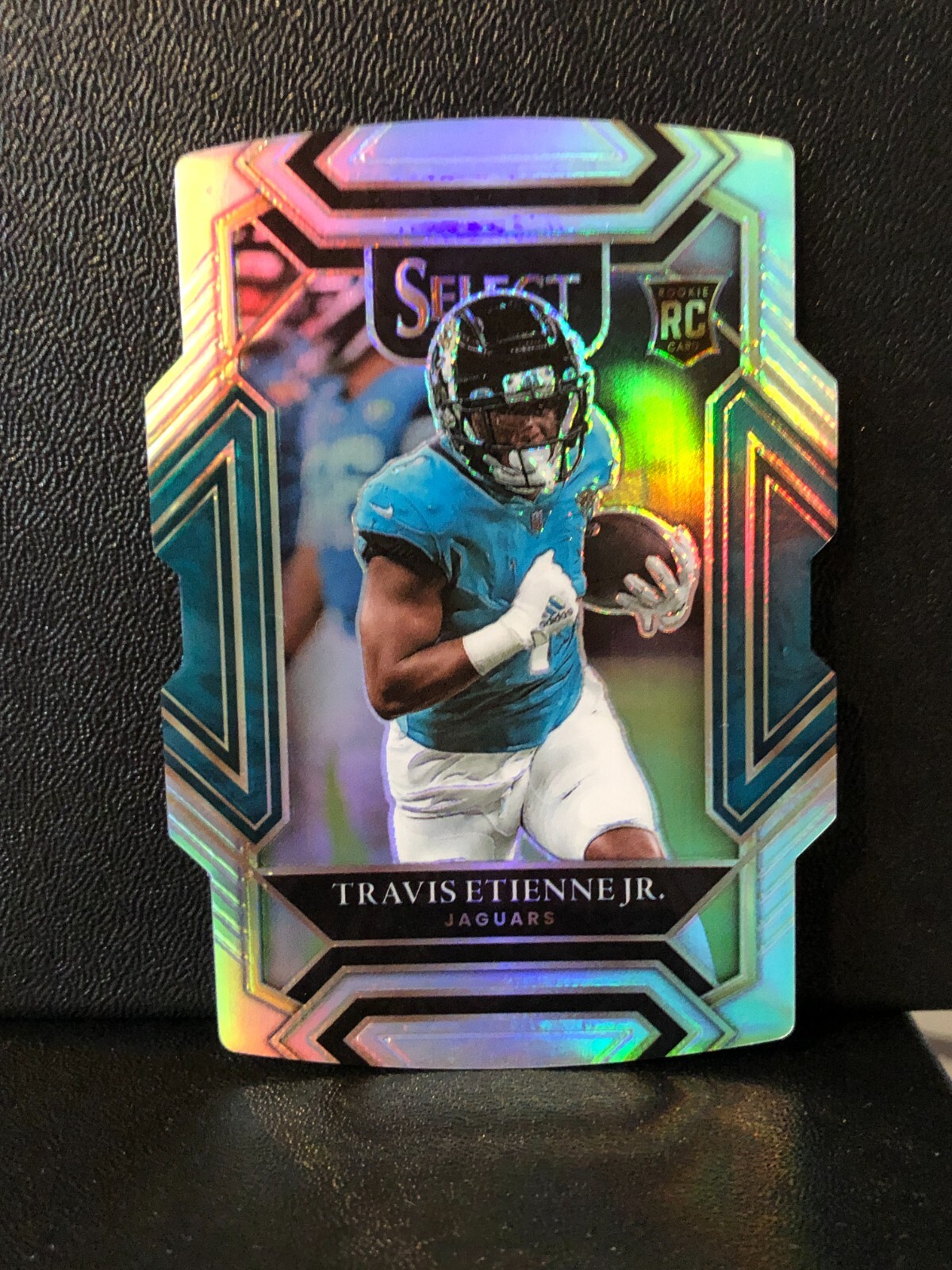 2021 Panini Select Club Level Silver Prizm Travis Etienne Jr #254 Rookie RC
