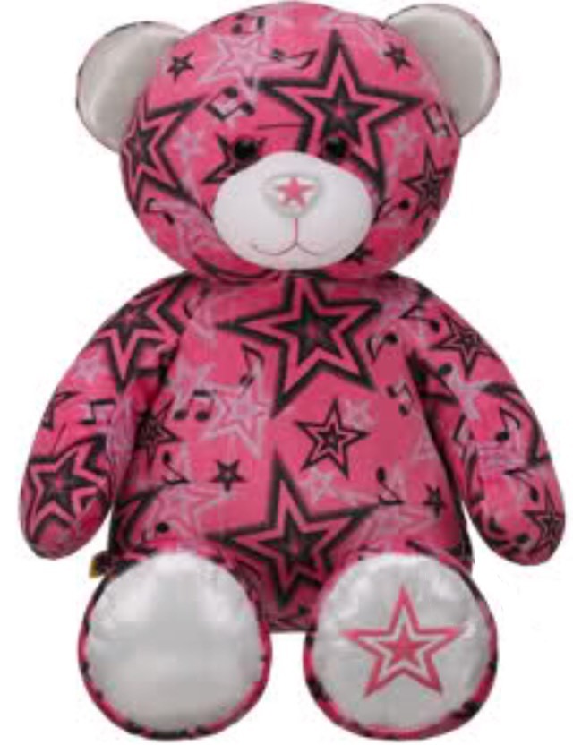 Star Bear（スターベア） BUILD A BEAR WORKSHOP SPEAKER STARZ PINK Star Music PLUSH 15