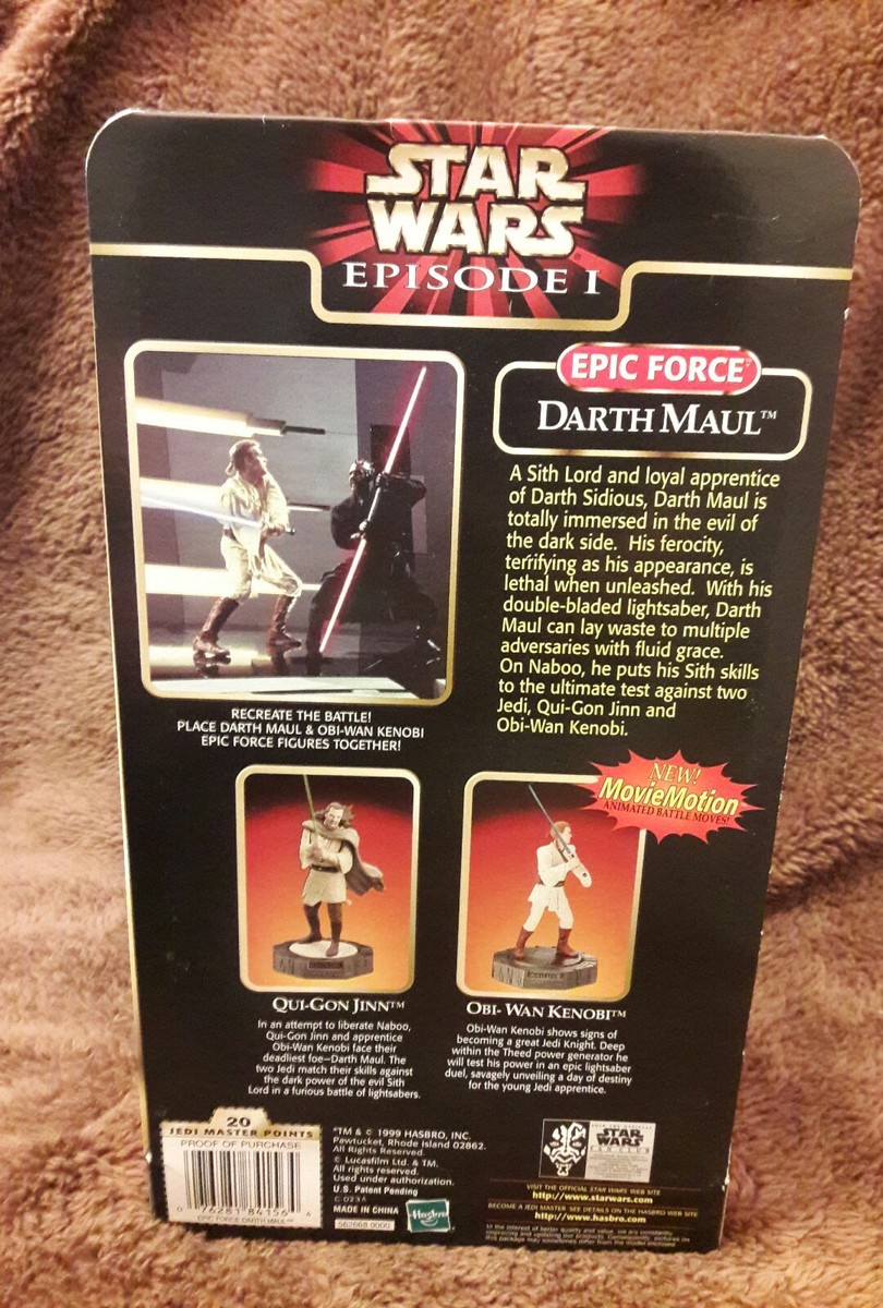 STAR WARS Episode 1 - Darth Maul epic force 360 Rotating Figure