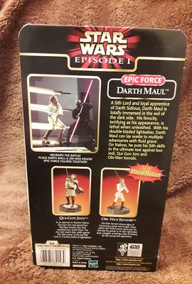 STAR WARS Episode 1 - Darth Maul epic force 360 Rotating Figure