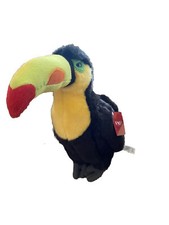 FAO Schwarz Toucan Bird 14" Plush Stuffed Animal Multicolor 2016
