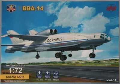 Modelsvit 72014 Maßstab 1:72 Bartini-Beriev VVA-14 Limited Edition