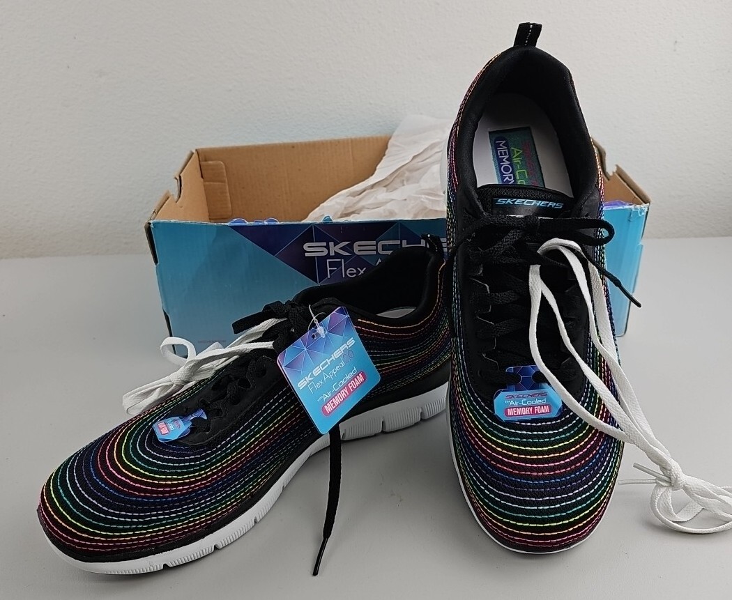 Skechers Shoes Skechers Flex Appeal Hombre Beige Skechers Flex