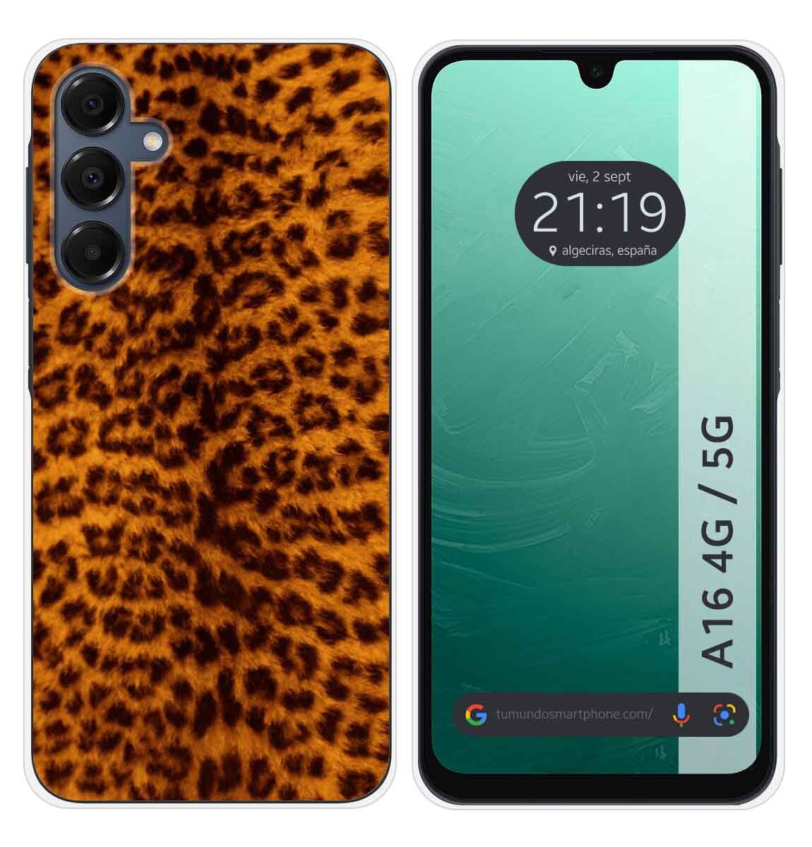 Cover Silicone per Samsung Galaxy A16 4G/5G Disegno Animali 03 Disegni