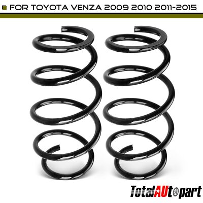 2x Coil Springs for Toyota Venza 2009-2015 L4 2.7L V6 3.5L Front Left & Right