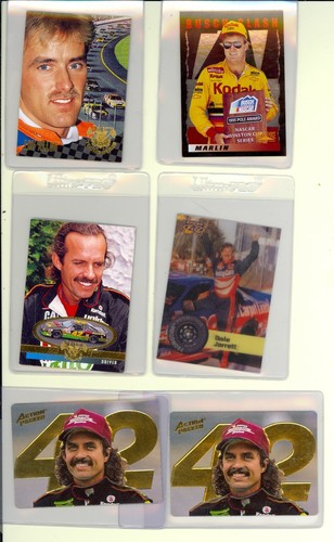 24 Piece Racing NASCAR PROMO CARD LOT Gordon Martin Petty Rudd Wallace NM 1990's - Picture 7 of 12