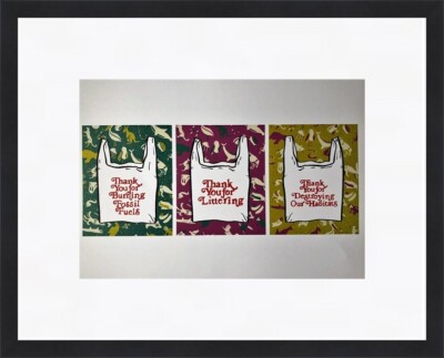 Morgan Linnett - Thank You For , Poster For Change Custom Framed Print 