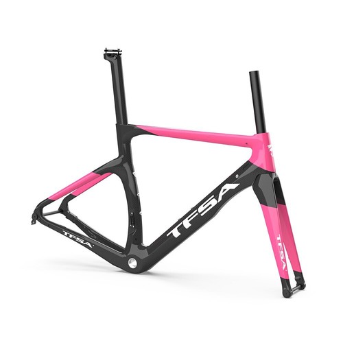 Bicycle Frame Mechanical Electrical Disc Brake Frameset T1000 Carbon Road Racing - Picture 17 of 38