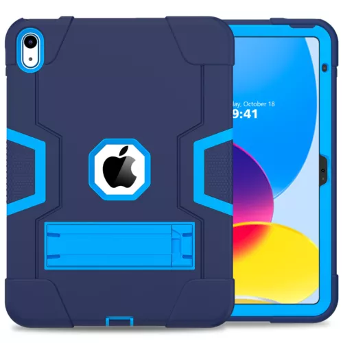 For iPad 9th 8th 7th Gen 10.2 Shockproof Heavy Duty Hard Rubber Cover Stand Case - Picture 113 of 122