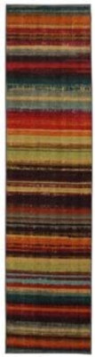 Mohawk Home New Wave Boho Stripe Runner Area Rug, 2'x8', Multi