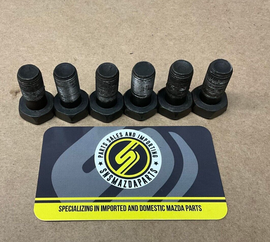 9005 Mazda Miata Clutch OEM Manual Flywheel Bolt Set of 6 Complete