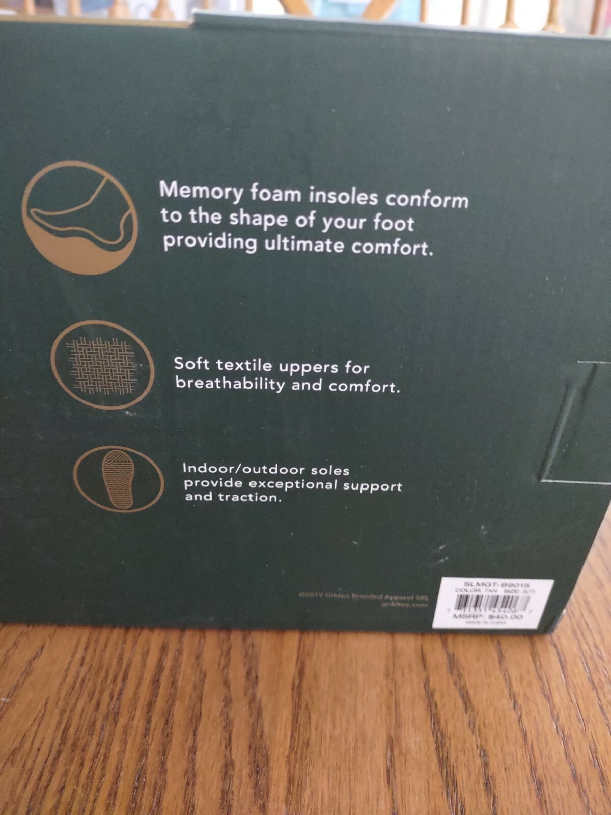 PANTOFOLA D’ORO Ciabatte uomo Gold taglia 7 small