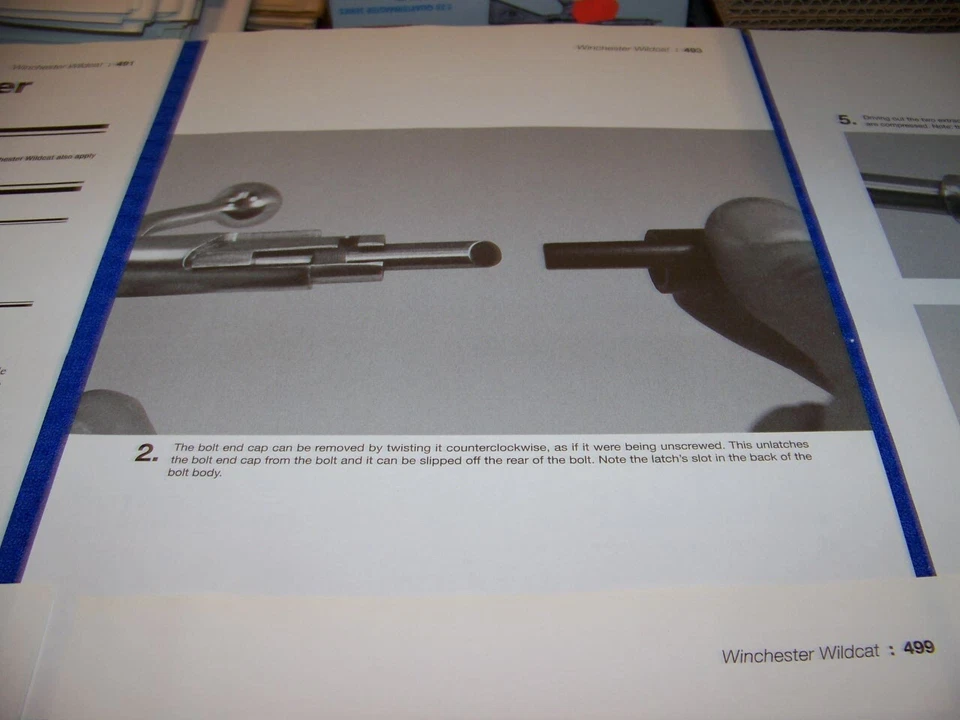 WINCHESTER WILDCAT (.22 LR)..FIELD STRIP & REASSEMBLY TIPS (603MM) - Image 3 of 4