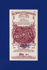 2019 Topps Allen & Ginter Mini Brooklyn Back #181 Emily Jaenson RC 22/25