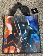 Star Wars Darth Vader Shopping Tote Bag Helmet Head Outer Space LucasFilm Ltd