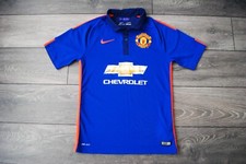 MEN'S SMALL MANCHESTER UNITED THIRD FOOTBALL SHIRT 2014-2015 SOCCER JERSEY NIKE