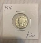 MERCURY USCOIN! 1916 !!