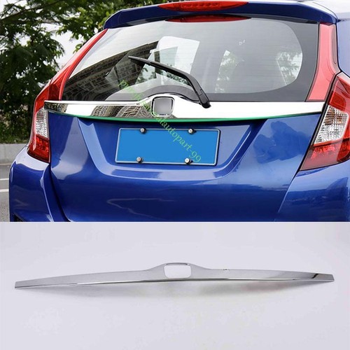Gk5 Rear Shelf For Fit Jazz GK5 2014-2019 2020 Chrome Rear Door Trunk Lid Tailgate ...