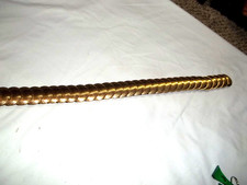 VTG RETRO Gold tone 'scale' style metal belt Bushed shell finish '94 ORD
