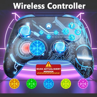 2024 NEU Wireless Controller Für Xbox One/Series IOS /PC Steam Android Gamepad