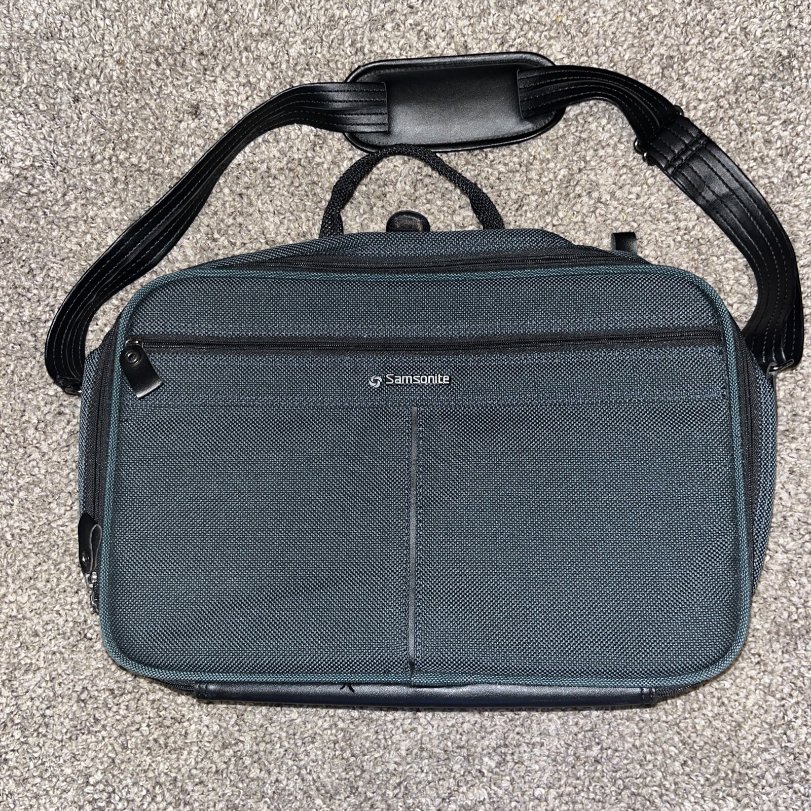 Samsonite Carry On Luggage Overnight Bag Dark Green 16
