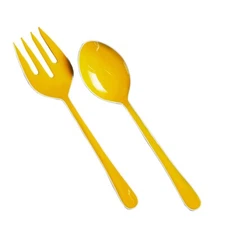 TAG Monroe Serving Utensils, Yellow - Set of 2  (G19585)