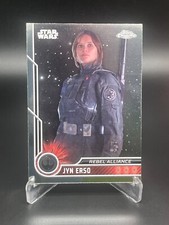 2023 Topps Chrome Star Wars Base 19 Jyn Erso Rebel Alliance - Free Shipping