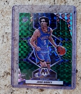 て*ね様 MOVE 3rd color HYPE GREEN G.I.D emD JOSH GIDDEY 2021-22 PANINI MOSAIC GREEN PRIZM RC NBA DEBUT ROOKIE