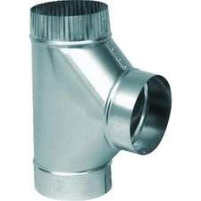 Imperial Manufacturing Furnace Pipe Full Flow Tee 8 " X 8 " X 8 " Dia.