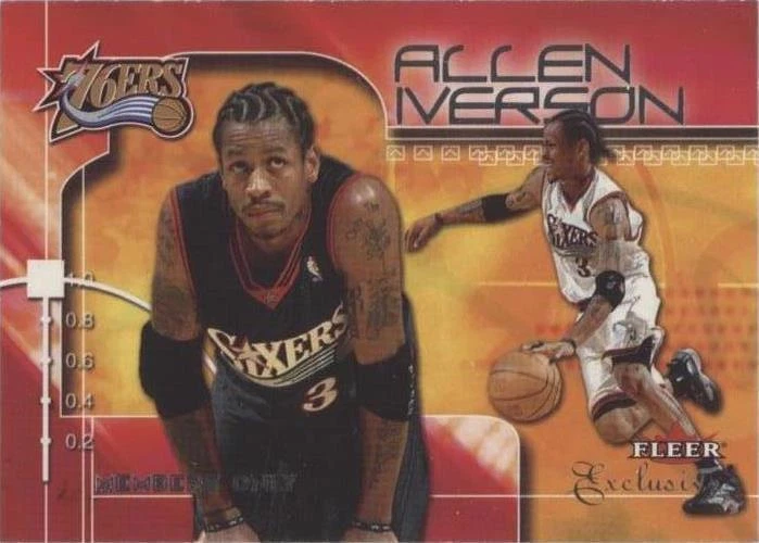 アイバーソン　カード　Allen Iverson 02-03 Fleer 2002-03 Fleer Genuine - Allen Iverson #GL 1 for sale | eBay