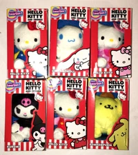 Hello Kitty & Friends Set of 6 Micro Teenies 3" Plush Toy Collectible Sanrio NIB