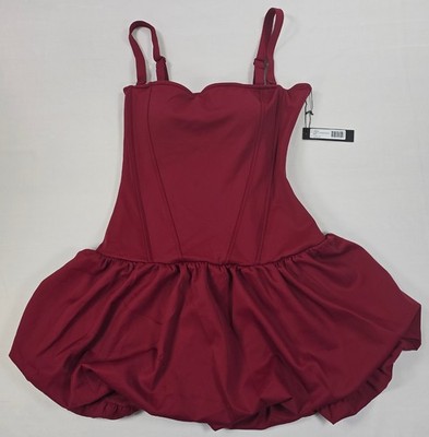TA3 Squarey Convertible Bubble Dress Plus Size 2X SOLD OUT Removabe Straps NWT