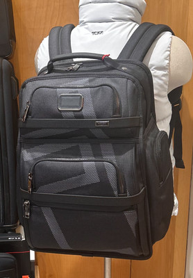NEW Tumi ALPHA 17  Brief Pack Laptop Backpack - REFLECTIVE TUMI JACQUARD 
